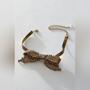 NWT -Free People,  Backstage Pass Choker, Bronze/Gold -NEW!